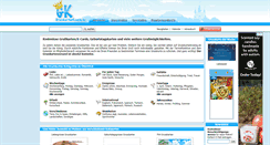 Desktop Screenshot of grusskartenkoenig.de